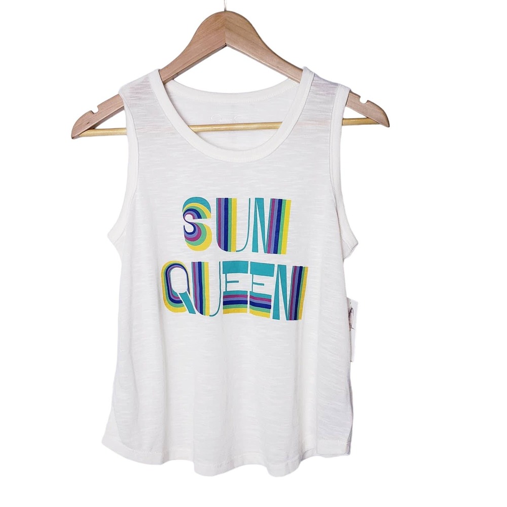 Jessica Simpson Size XS Gardenia‎ Knox  Sun Queen Sleeveless Top